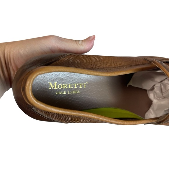 Men’s Moretti‎ Gold Label Leather Loafers Like New Size 12D - Picture 10 of 10